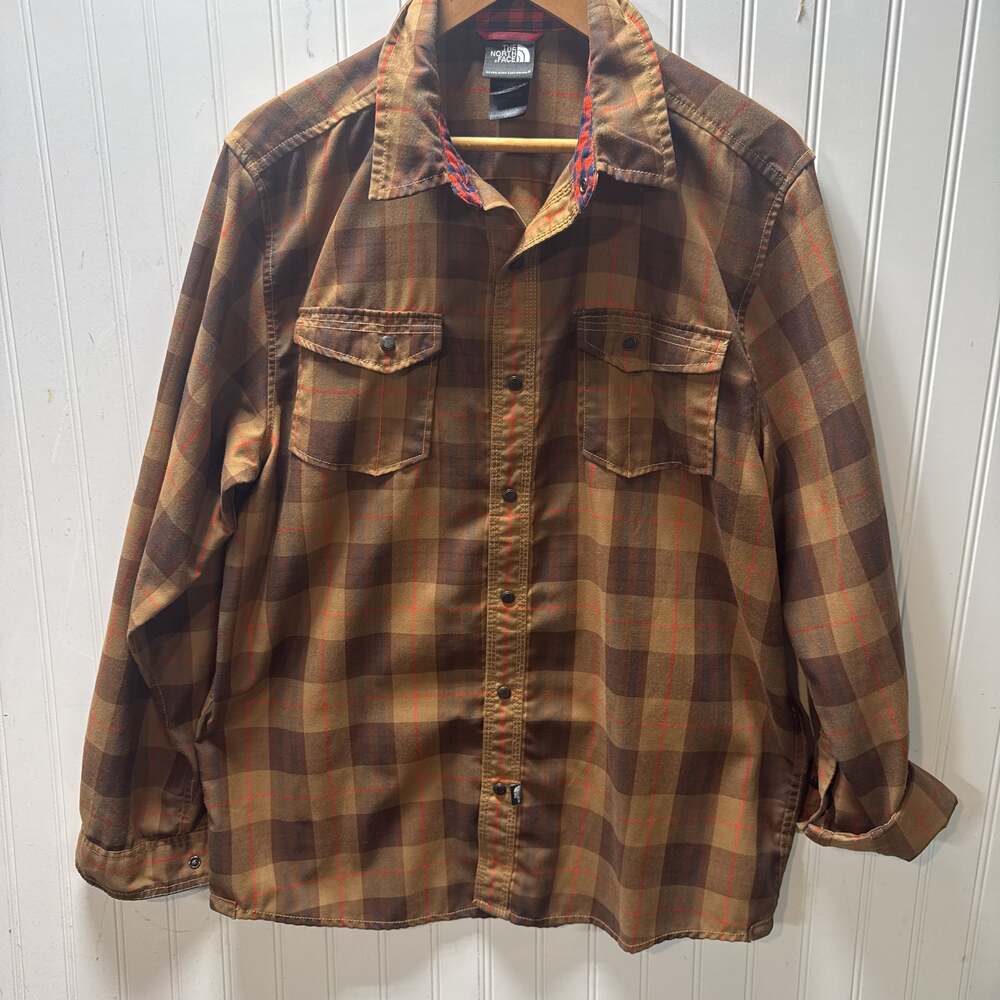 The North Face Flannel Shirt Brown